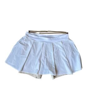 Nike x Jacquemus La Jupe Mini Skort in White & Pearl